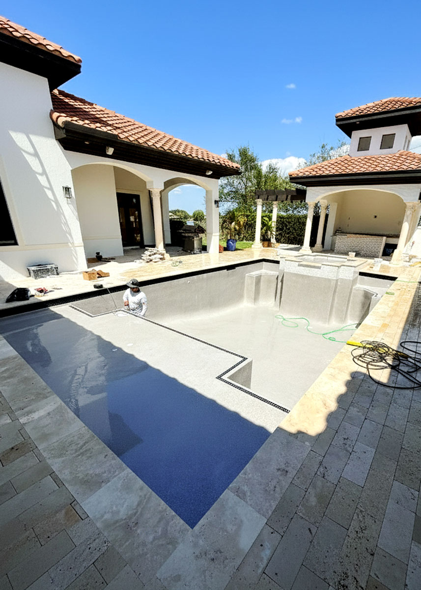 Concrete Pool Construction - Gramar Pool